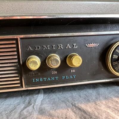 Admiral TV Instant Play Black and White