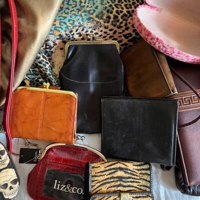 Huge Lot Of Purses and Wallets