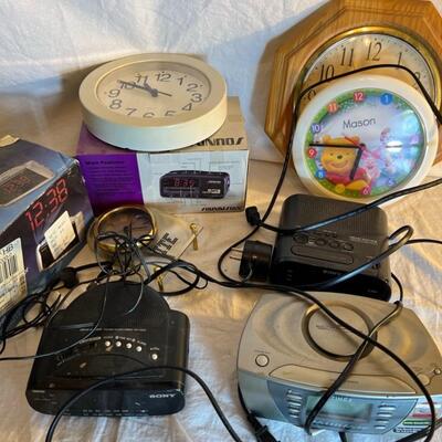 Huge Lot of Telephones, Clocks, Stereo, Remotes, Outlets, Cords, Direct TV Recievers Other Electronics