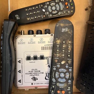 Huge Lot of Telephones, Clocks, Stereo, Remotes, Outlets, Cords, Direct TV Recievers Other Electronics