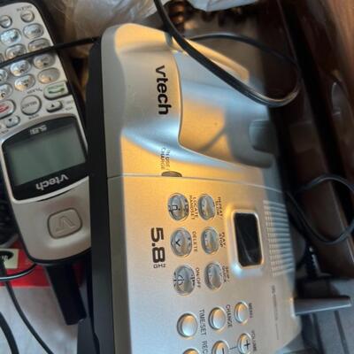 Huge Lot of Telephones, Clocks, Stereo, Remotes, Outlets, Cords, Direct TV Recievers Other Electronics