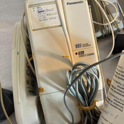Huge Lot of Telephones, Clocks, Stereo, Remotes, Outlets, Cords, Direct TV Recievers Other Electronics