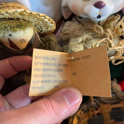 House of Lloyd Stuffed Decorative Figures - Large Lot