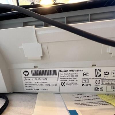 2 Printer Lot HP Desktop 101 and Dell 924 Model w/Manuals and Cords