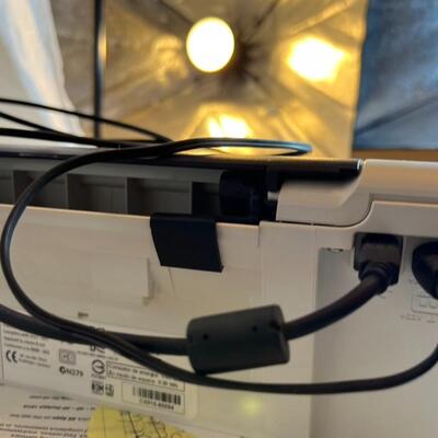 2 Printer Lot HP Desktop 101 and Dell 924 Model w/Manuals and Cords