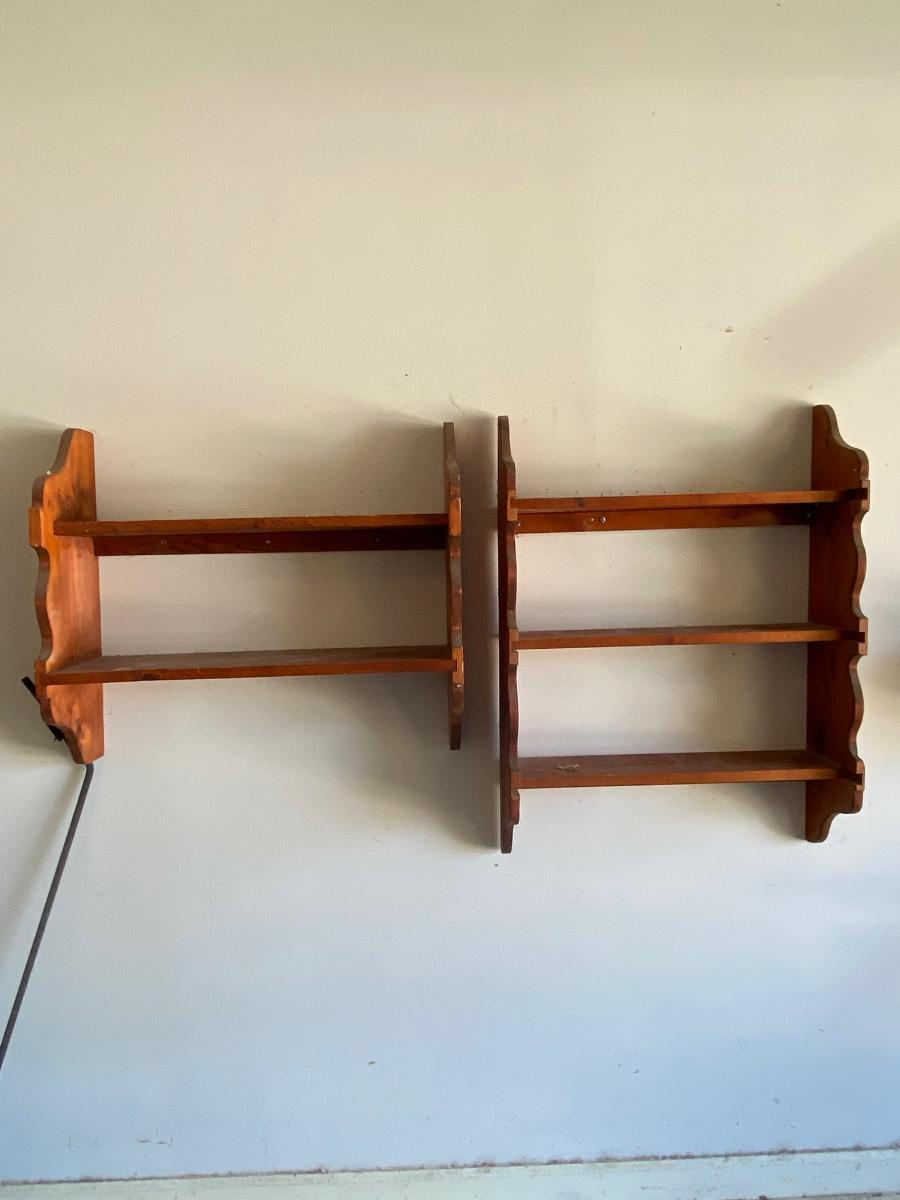 Hanging Wall Shelf Lot