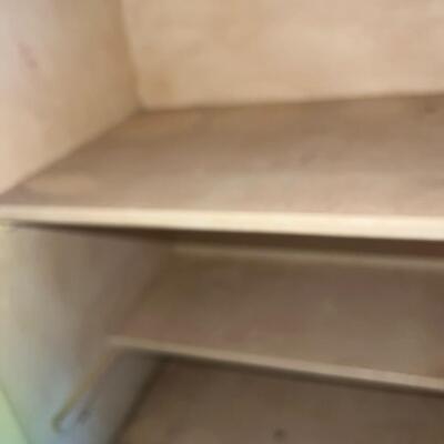 2 Pieces of Vintage Shelving