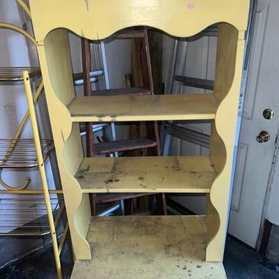 2 Pieces of Vintage Shelving