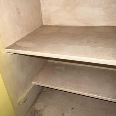 2 Pieces of Vintage Shelving