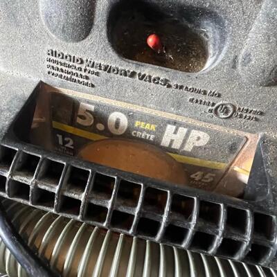 Ridgid Shop Vacuum 5 H.P.