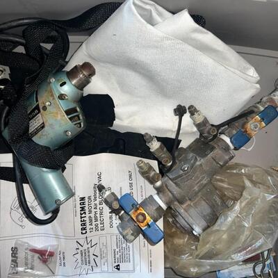 Garage Tool Organizer w/ Things Inside