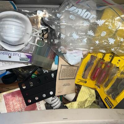 Garage Tool Organizer w/ Things Inside