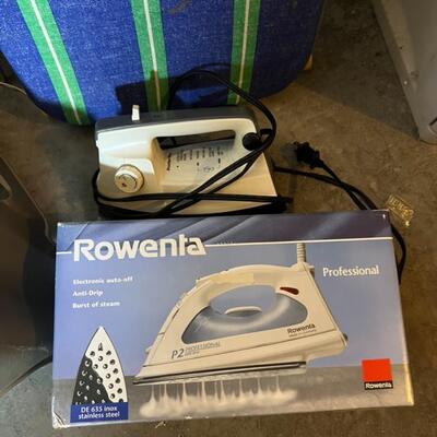Misc. Household Lot Step Stool, Animal Gates, Fans, Iron, Ironing Board