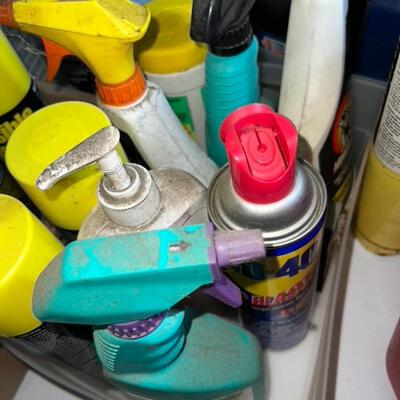 Huge Lot of Cleaners / Oil / Transmission Fluid / Torch / Gas Cans and More