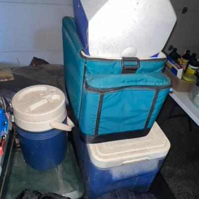 Camping / Fishing / Travel Lot / Cooler / Flashlights / Fire Extinguisher / Camping Stove