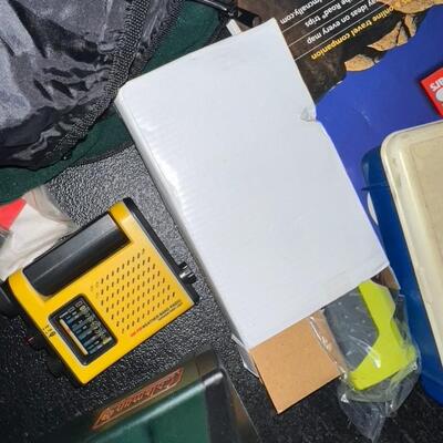 Camping / Fishing / Travel Lot / Cooler / Flashlights / Fire Extinguisher / Camping Stove