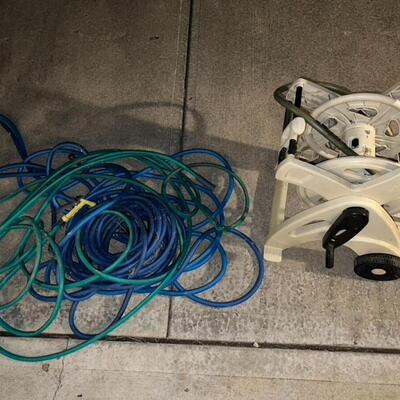 3 Hoses and a Storage Rack
