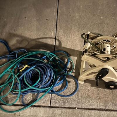3 Hoses and a Storage Rack