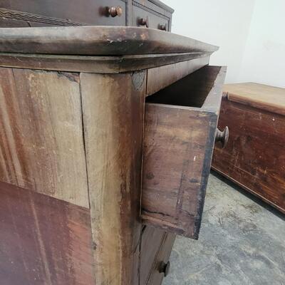 Antique Wooden Dresser (G-DW)