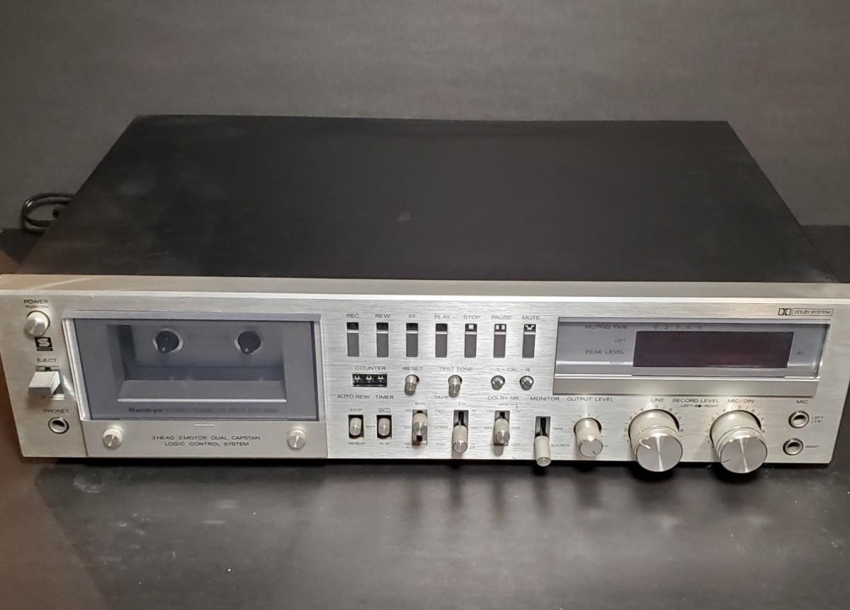 LOT 134: Sankyo Stereo Cassette Deck STD-3000 | EstateSales.org