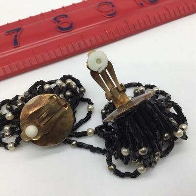 Vintage Beaded Earrings