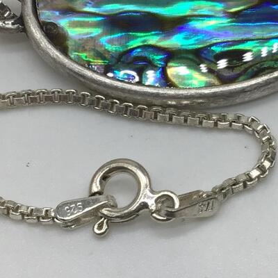 Silver Chain With large Pendant