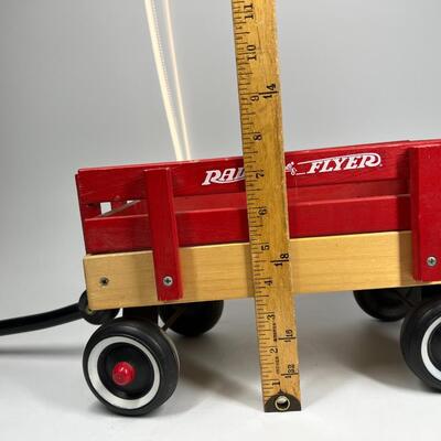 Doll Size Wood Radio Flyer Wagon