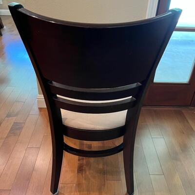 Glass table and 2 chairs