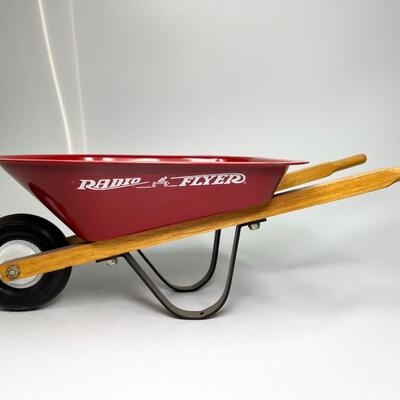 Small Doll Size Radio Flyer Wheelbarrow Cart