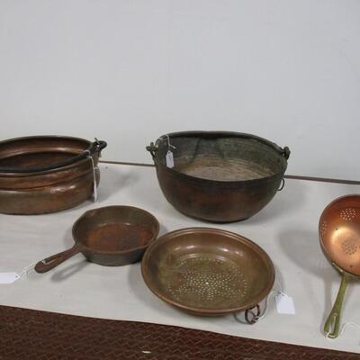 Cast Iron & Copper Kitchen Items