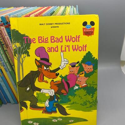Large Lot of Walt Disney's Wonderful World of Reading Childrens Story Books