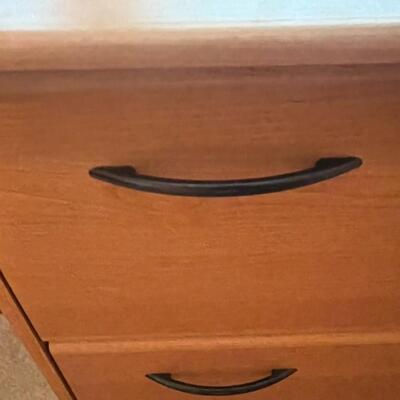 Wooden 2 Drawer Office Filing Cabinet