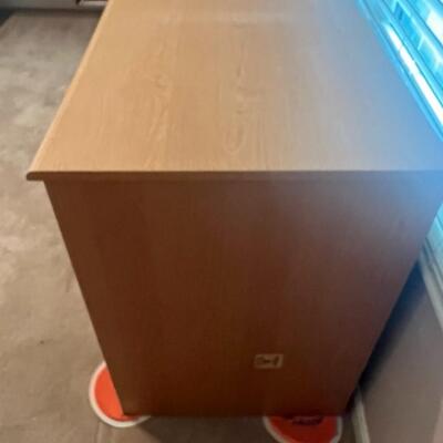 Wooden 2 Drawer Office Filing Cabinet