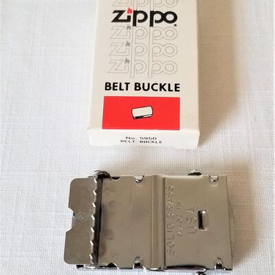 Lot #3  Vintage ZIPPO Military Belt Buckle in original box