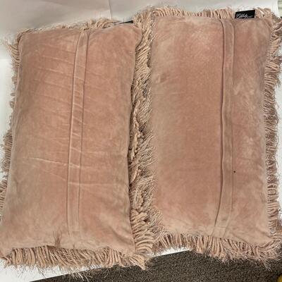 Home Decor Lot Fuzzy Pillows, Candleholders, Bead Trim, Candles, Candlestick Holders & More