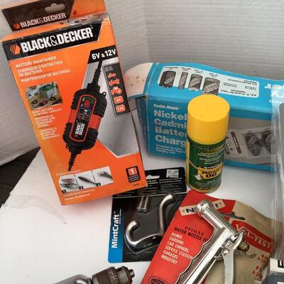 179 Gun Cleaner Kit, Ear Protection,Black& Decker Battery Maintainer & more