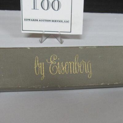 Vintage Eisenberg Jewelry Box, Box Only - Great For Dealers That Have a Bracelet to Sell and Need Display Box!