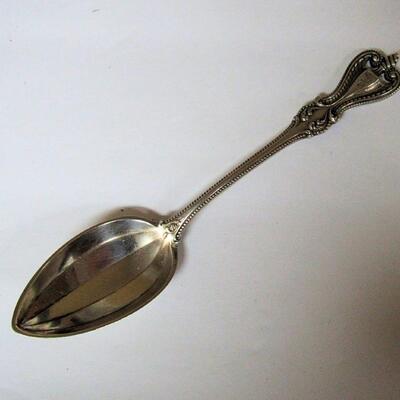Antique Sterling Silver Fancy Spoon
