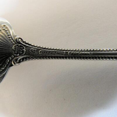 Antique Sterling Silver Fancy Spoon