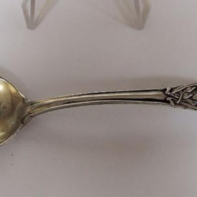 Antique Sterling Silver Art Nouveau Spoon