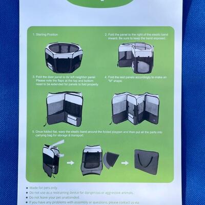 Jespet Collapsible and Portable Animal Pet Playpen