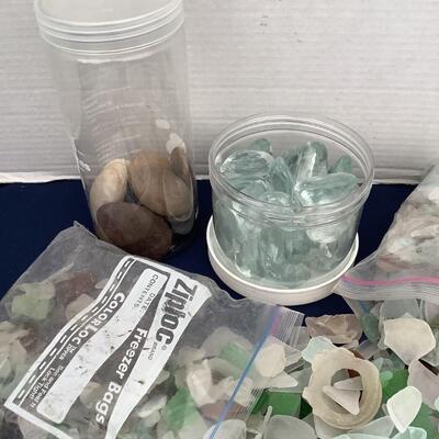 216. Large Lot of Sea-Glass