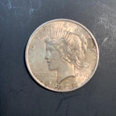 1928 silver dollar