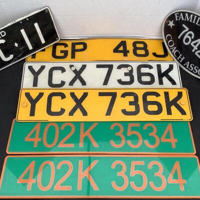 228. Custom Number Plates