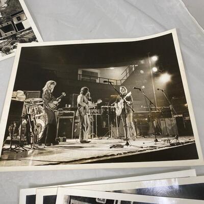 1973 1974 Penn State Amateur Photos 8x10 George Harrison Billy Preston Steve Stills