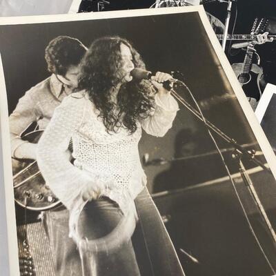 1973 1974 Penn State Amateur Photos 8x10 George Harrison Billy Preston Steve Stills