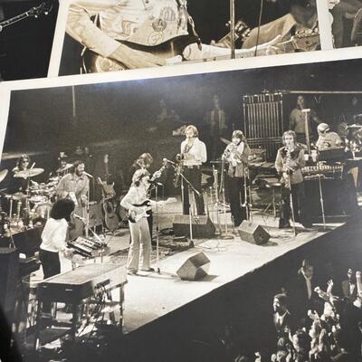 1973 1974 Penn State Amateur Photos 8x10 George Harrison Billy Preston Steve Stills