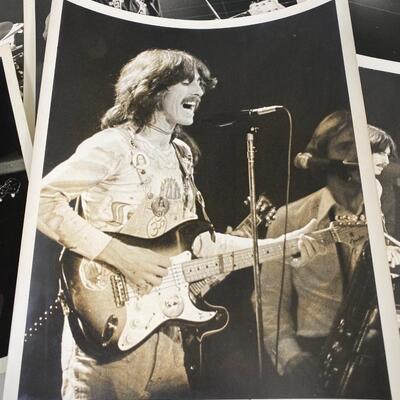 1973 1974 Penn State Amateur Photos 8x10 George Harrison Billy Preston Steve Stills