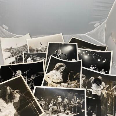 1973 1974 Penn State Amateur Photos 8x10 George Harrison Billy Preston Steve Stills