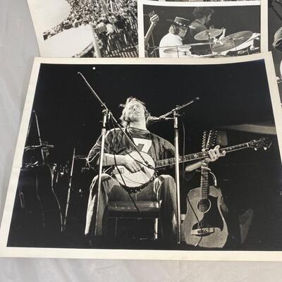 1973 1974 Penn State Amateur Photos 8x10 George Harrison Billy Preston Steve Stills
